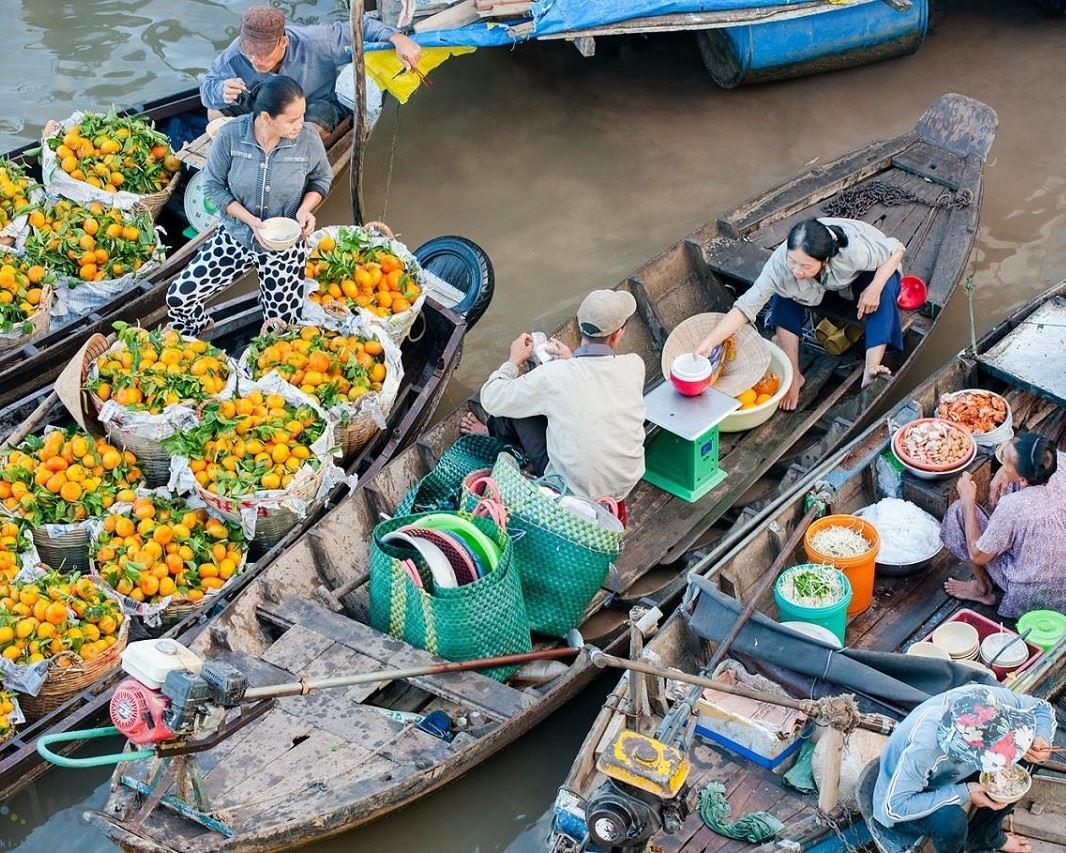 Cai Rang floating market (source: MIA)