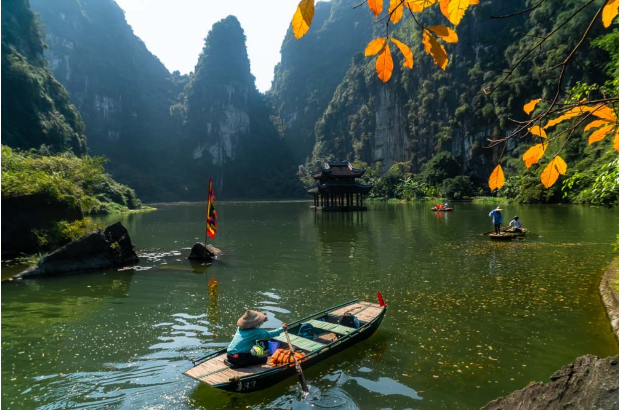 Trang An weather in autumn (source: Trang An heritage)
